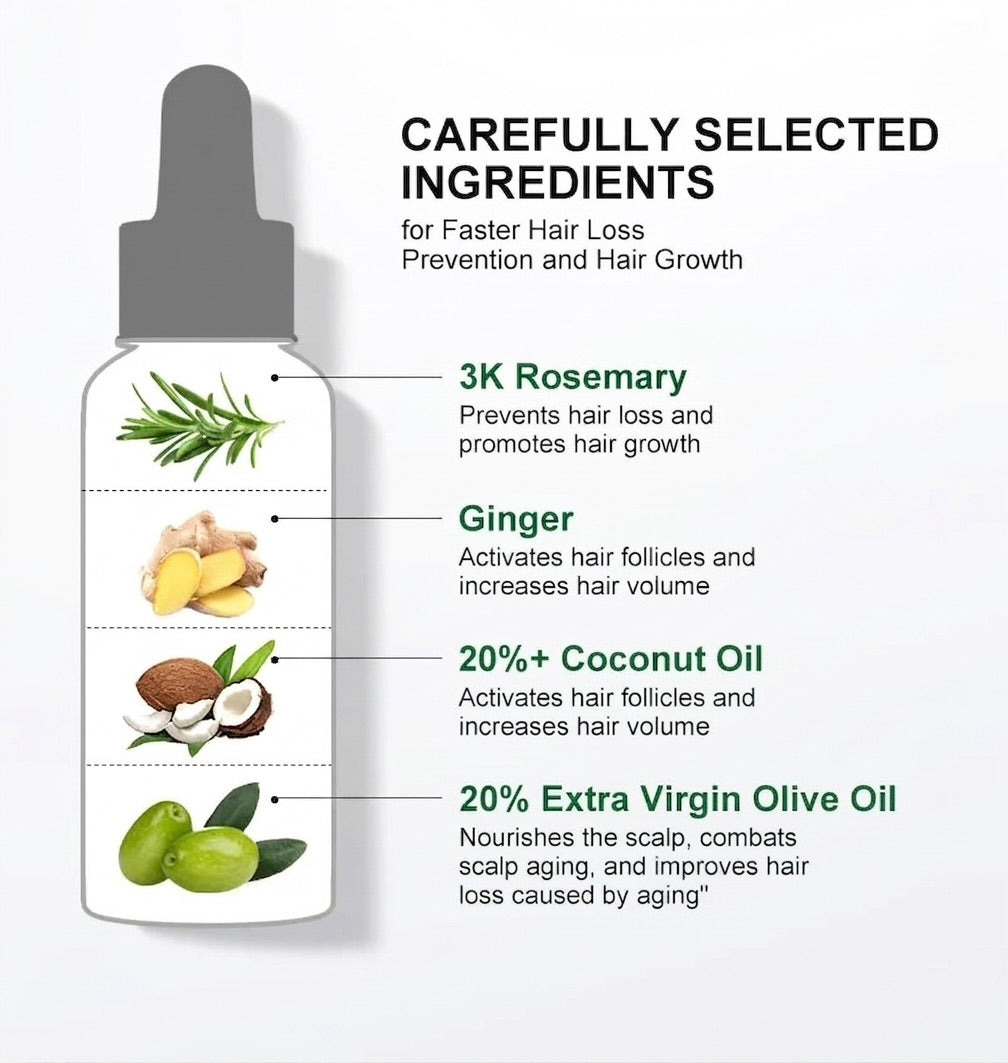 Rosemary Hair Growth Oil