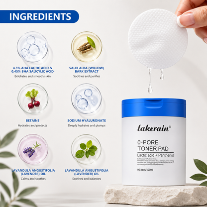 Lactic & Salicylic Acid Toner Pad
