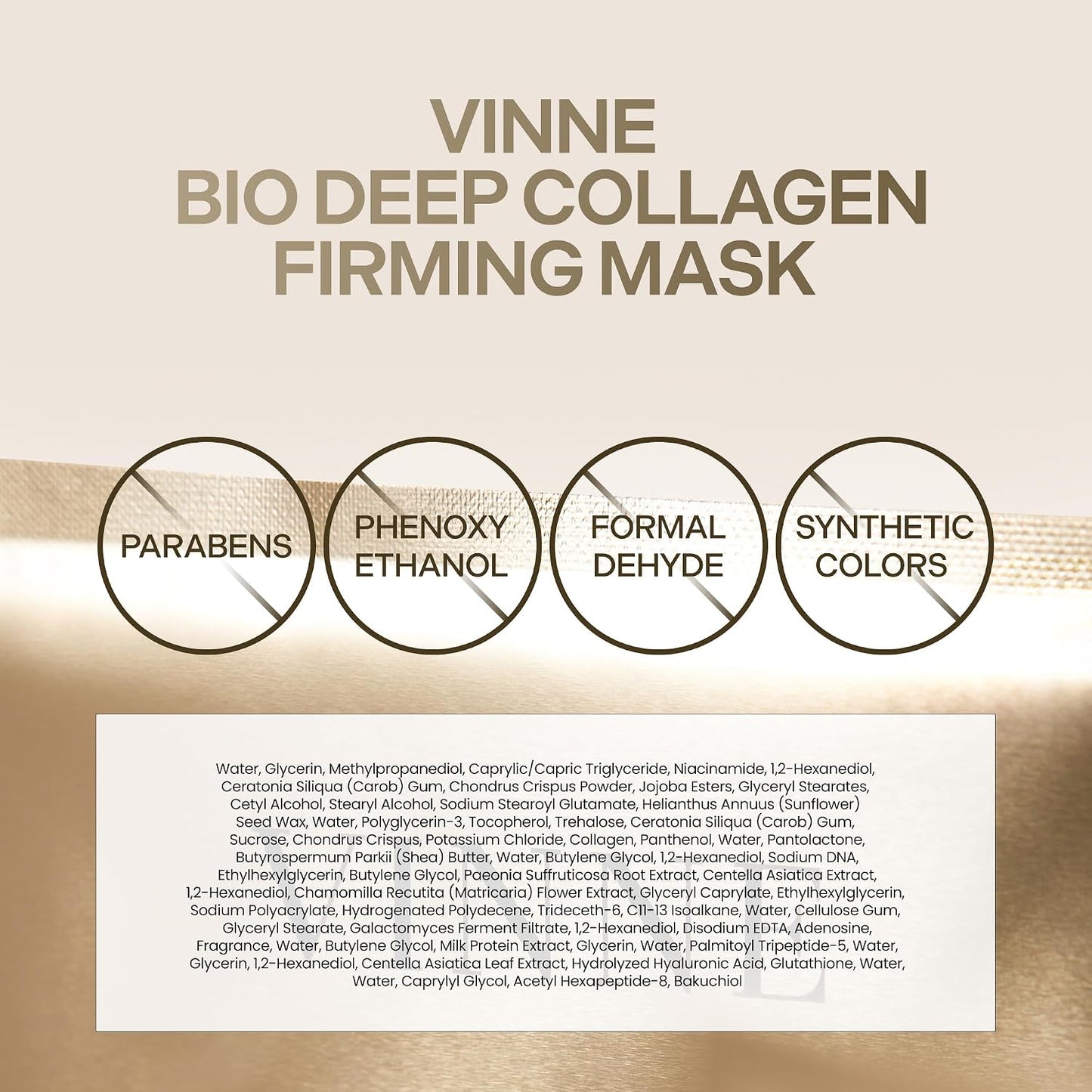 Bio Collagen Firming Mask, 4 Sheets