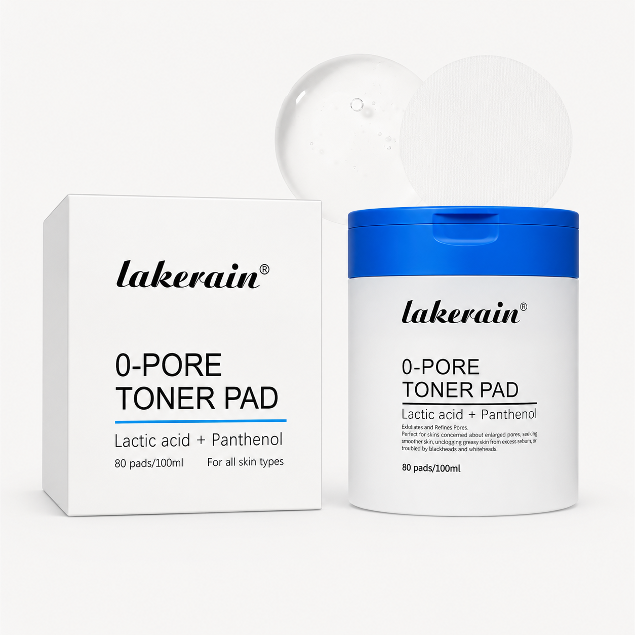 Lactic & Salicylic Acid Toner Pad