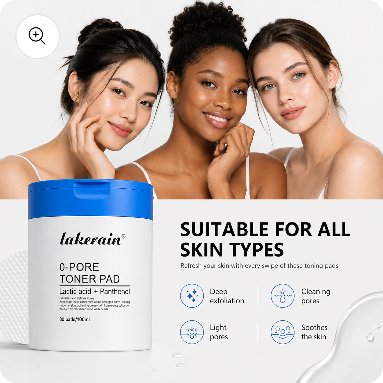 Lactic & Salicylic Acid Toner Pad